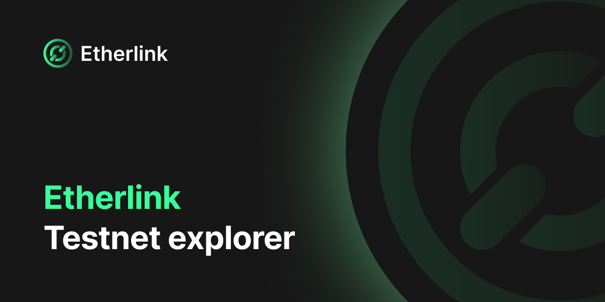 Etherlink Testnet Blockchain Explorer View Etherlink Testnet Stats Etherlink Testnet Blockchain Explorer View Etherlink Testnet Stats